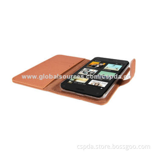 Elegant Wallet Design Folio Case for Kindle Fire with Card Slots and Stand Function